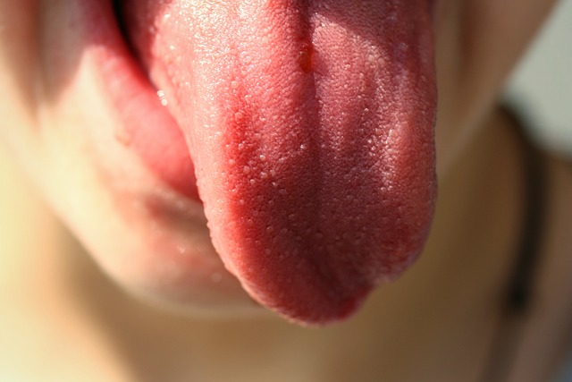 cepillado lengua.
